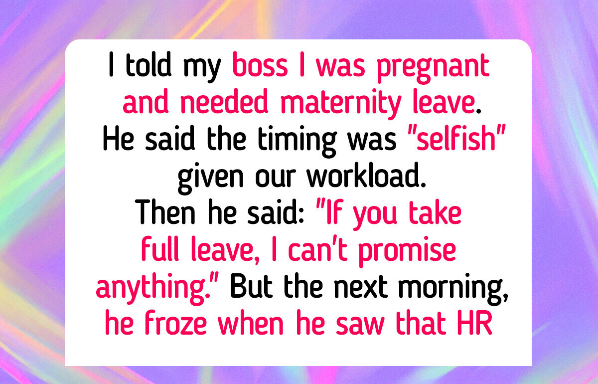 I Refuse to Accept Being Called “Selfish” for Taking Maternity Leave I Refuse to Accept Being Called “Selfish” for Taking Maternity Leave