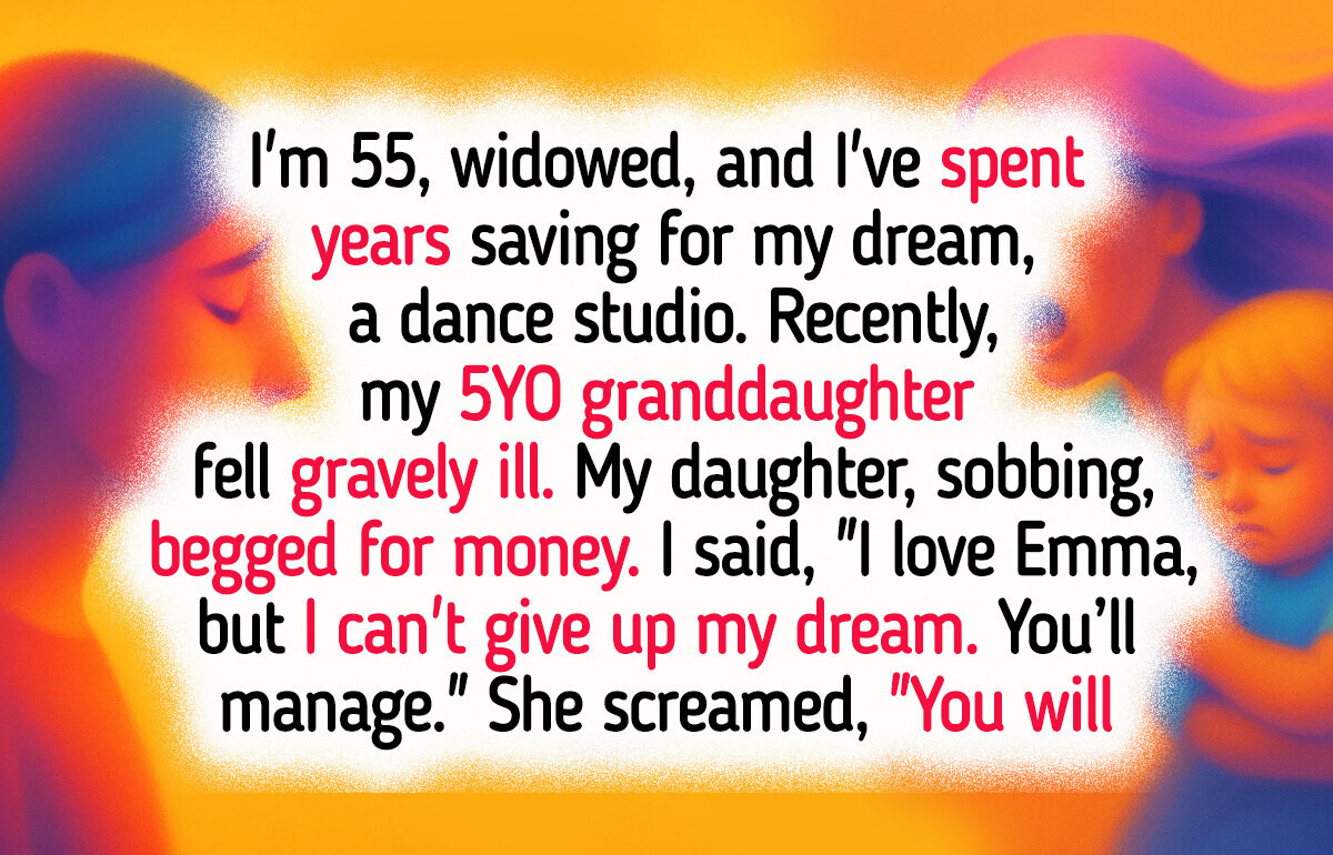 I Refuse to Give Up My Dream to Save My Granddaughter, She Has Her Parents I Refuse to Give Up My Dream to Save My Granddaughter, She Has Her Parents