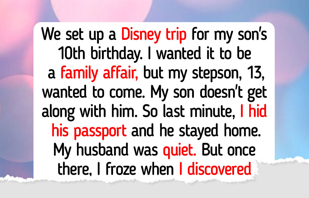 I Excluded My Stepson From Our Disney Trip, My Son’s Comfort Comes First I Excluded My Stepson From Our Disney Trip, My Son’s Comfort Comes First