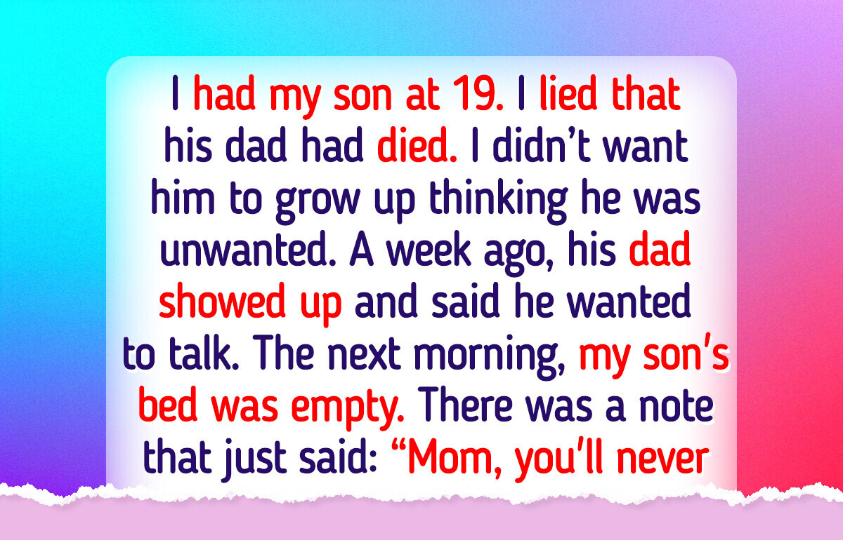 I Lied to My Son About His Dad—His Response Hit Me Hard I Lied to My Son About His Dad—His Response Hit Me Hard