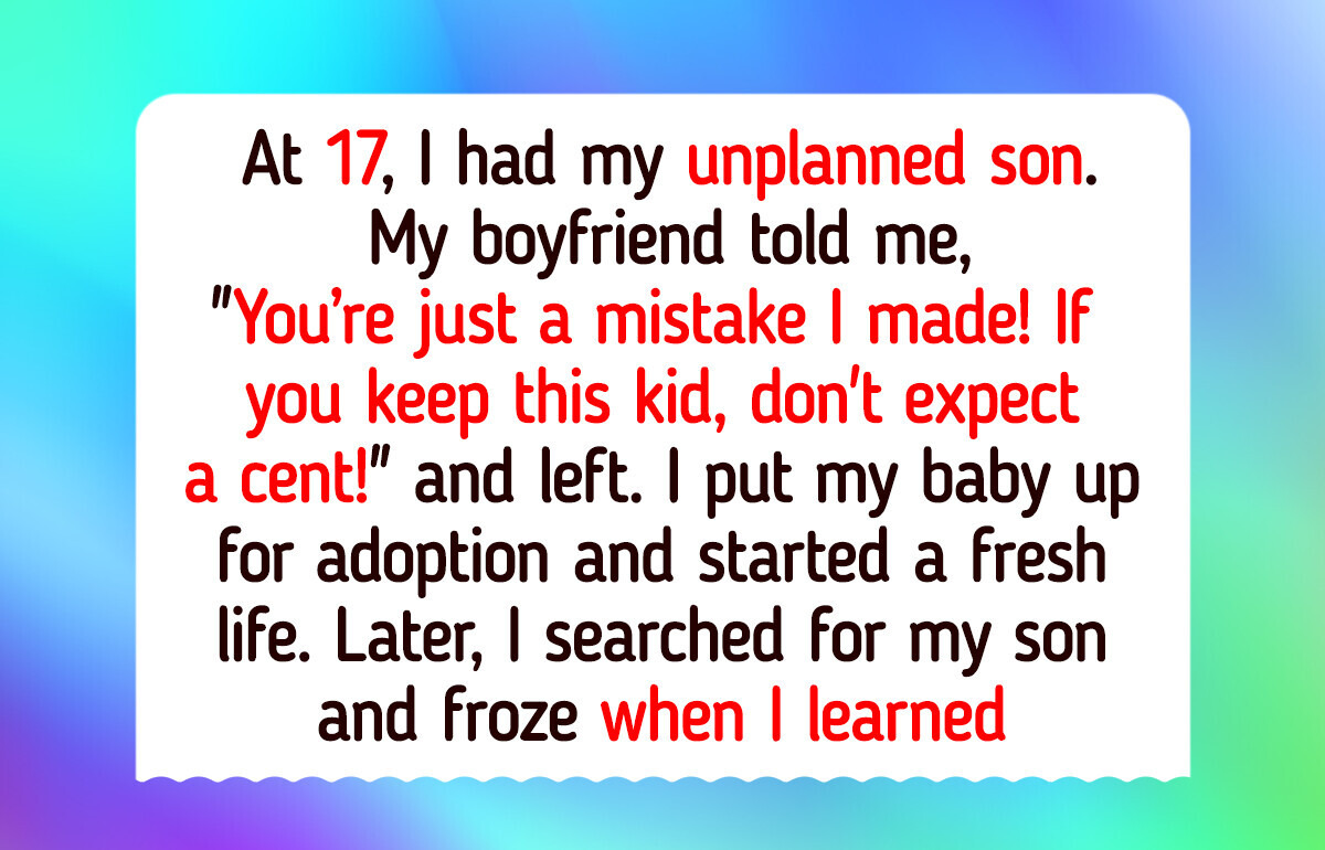 I Gave Up My 2-Month-Old Baby for Adoption Because I Chose My Own Happiness