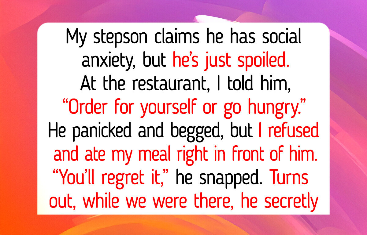 I Refuse to Let My Spoiled Stepson Ruin Our Family I Refuse to Let My Spoiled Stepson Ruin Our Family