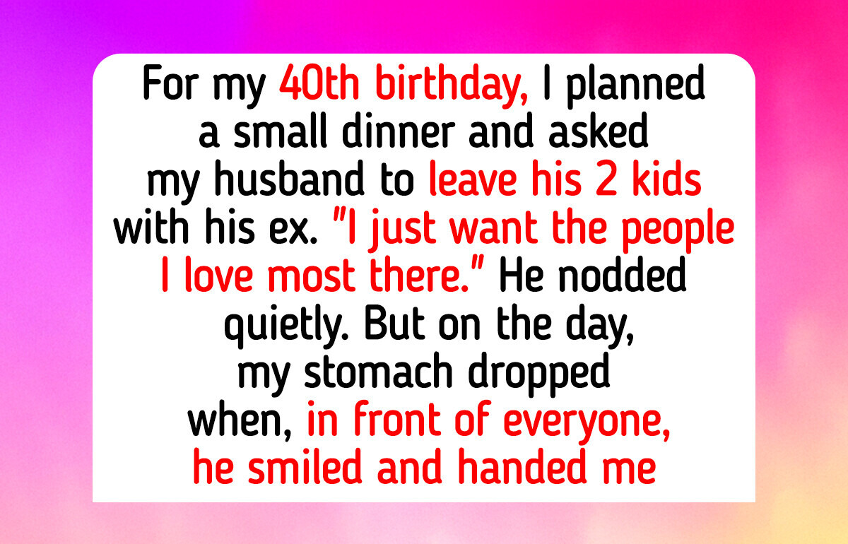 I Excluded My Stepkids From My Birthday—It’s for Real Family Only