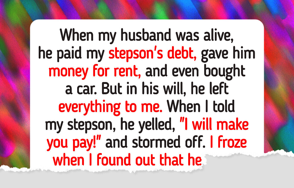 I Refuse to Share My Husband’s Inheritance With My Stepson, Even If He’s Broke I Refuse to Share My Husband’s Inheritance With My Stepson, Even If He’s Broke