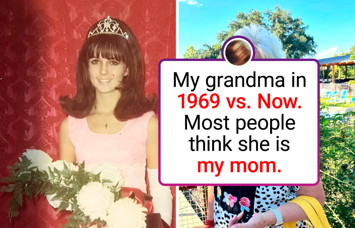 12 Before-and-After Grandma Photos That Deserve Their Own Runway Show