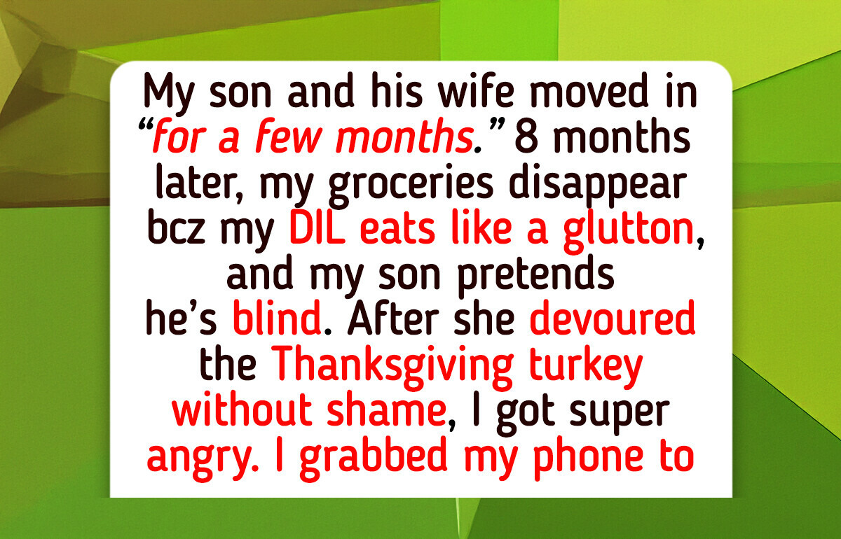 I Refuse to Let My DIL Eat My Groceries—She Needs to Pay I Refuse to Let My DIL Eat My Groceries—She Needs to Pay