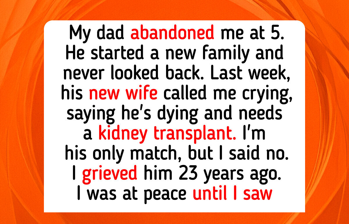 I Refuse to Save the Father Who Abandoned Me—Now Everyone Calls Me Heartless