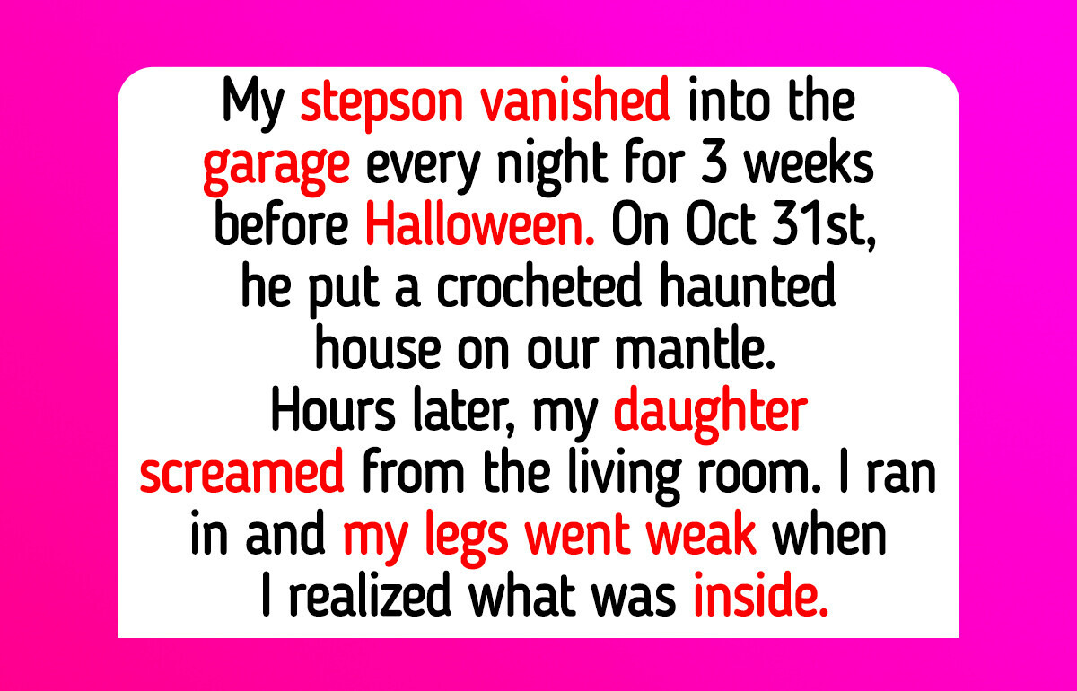11 People Who Picked Up Yarn for Halloween, Like the Teen Who Crocheted a Haunted House to Hide a Secret