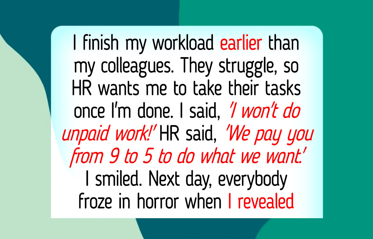 I Refuse to Do Extra Unpaid Work Just Because My Coworkers Are Incompetent I Refuse to Do Extra Unpaid Work Just Because My Coworkers Are Incompetent