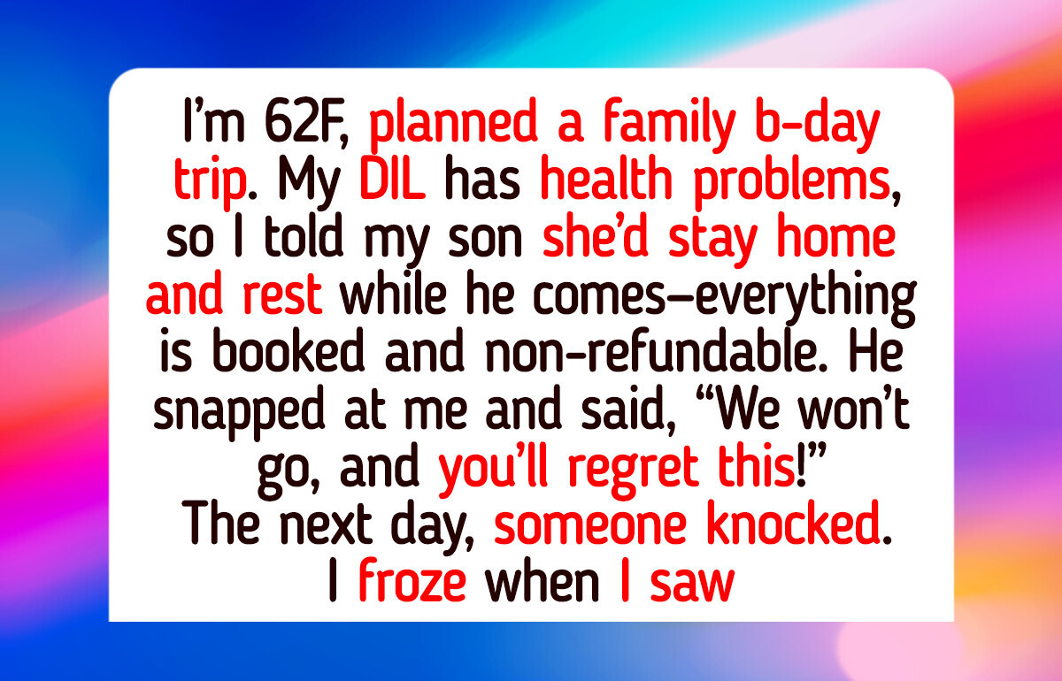 I Refuse to Delay Our Family Trip Because of My Sick DIL