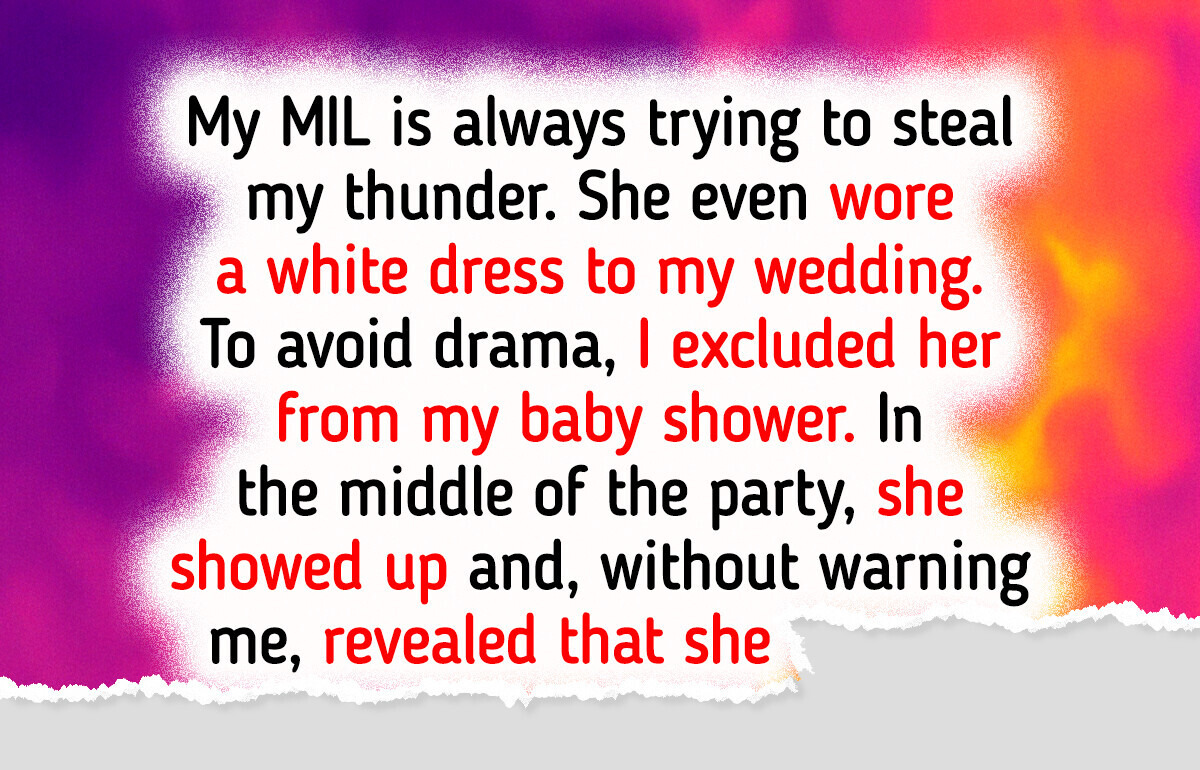 I Banned My MIL From My Baby Shower, but She Humiliated Me With a Shocking Announcement