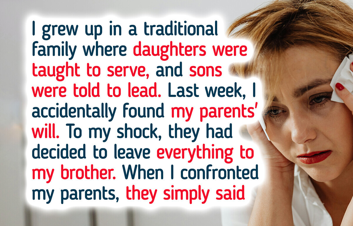I Was Cut Out of My Inheritance for Being a Woman—but I Refused to Stay Silent I Was Cut Out of My Inheritance for Being a Woman—but I Refused to Stay Silent