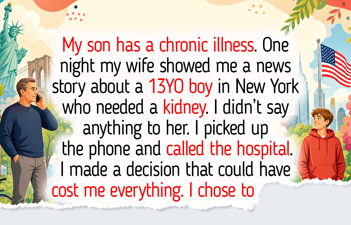 A New York Father Turns His Struggle Into a Life-Saving Act of Kindness for a Stranger A New York Father Turns His Struggle Into a Life-Saving Act of Kindness for a Stranger