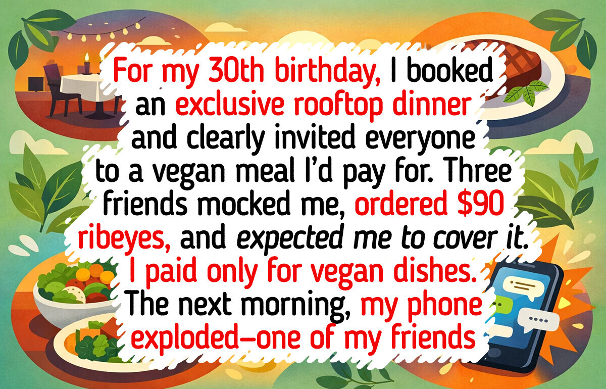 I Refused to Pay for My Friends’ Meat at My Own Vegan Birthday—And It Got Personal