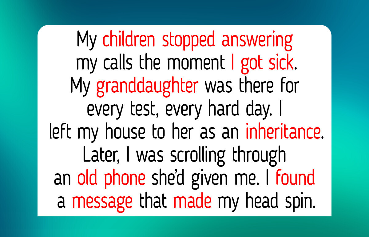 She Left Her Granddaughter the House—One Week Later, She Found a Conversation That Changed Everything