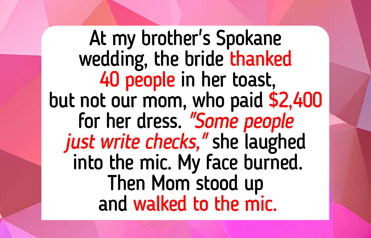 A Spokane Mother-in-Law Got No Thank-You for the Bride’s Gown, Then Showed What Quiet Kindness Really Looks Like
