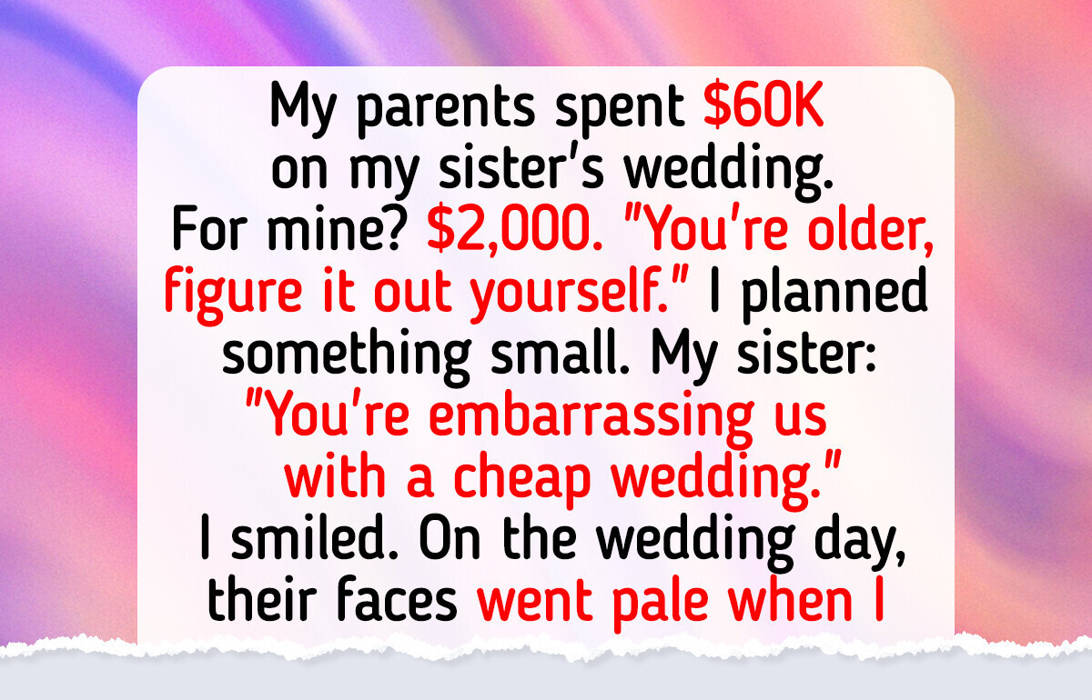 My Parents Treated My Sister Like a Princess and Me Like Nothing—Big Mistake