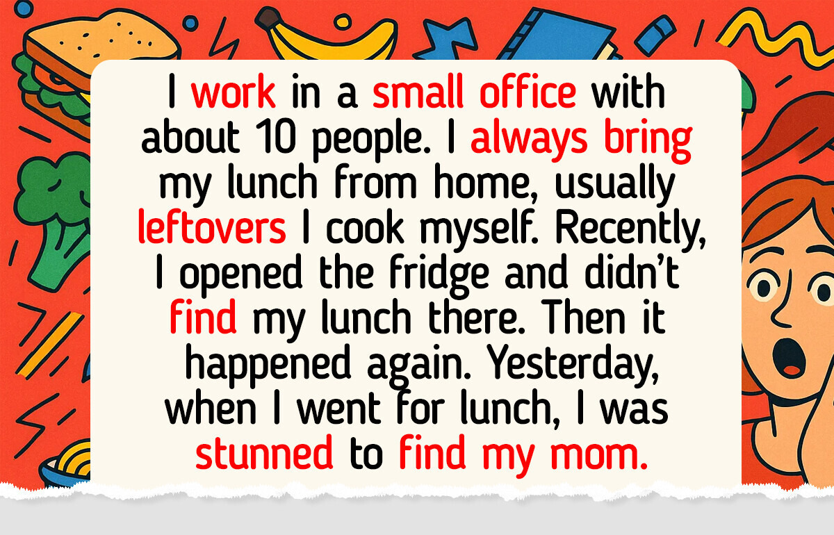 My Coworker Kept Stealing My Lunch, So I Got My Sweet Revenge My Coworker Kept Stealing My Lunch, So I Got My Sweet Revenge