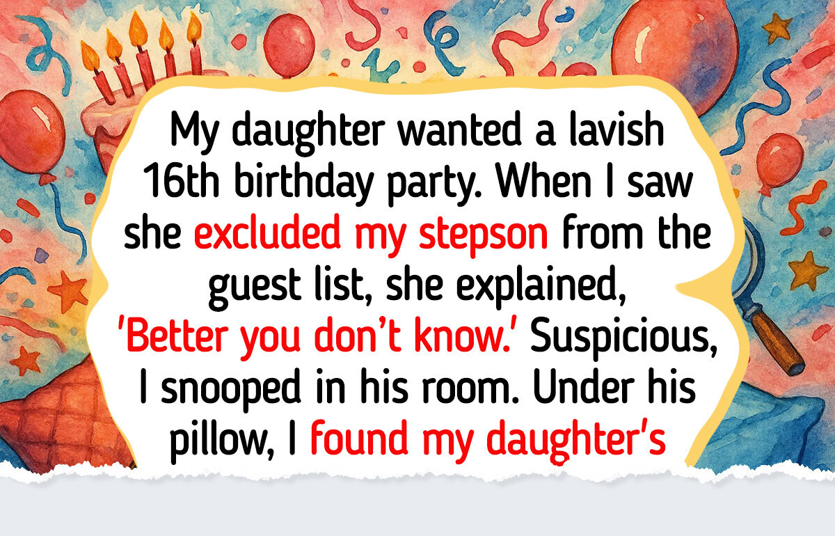 I Refuse to Believe My Teenage Daughter’s Birthday Secret Involved My Stepson