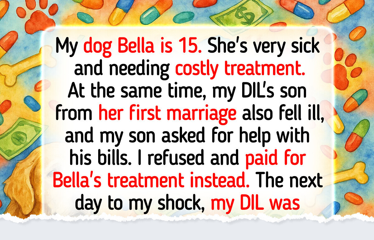 I Chose to Save My Sick Dog Over My DIL’s Son, He’s Not My Responsibility I Chose to Save My Sick Dog Over My DIL’s Son, He’s Not My Responsibility