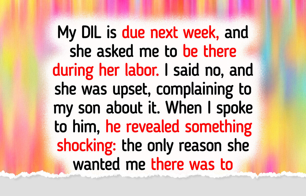 I Refused to Be in the Delivery Room With My DIL—I’m a Grandma, Not a Nurse I Refused to Be in the Delivery Room With My DIL—I’m a Grandma, Not a Nurse