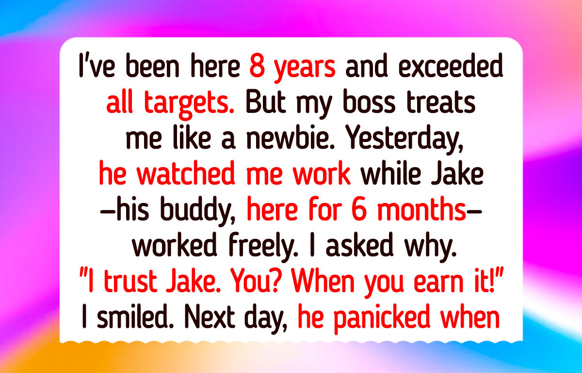 I Refuse to “Earn” Trust I’ve Already Proven for 8 Years