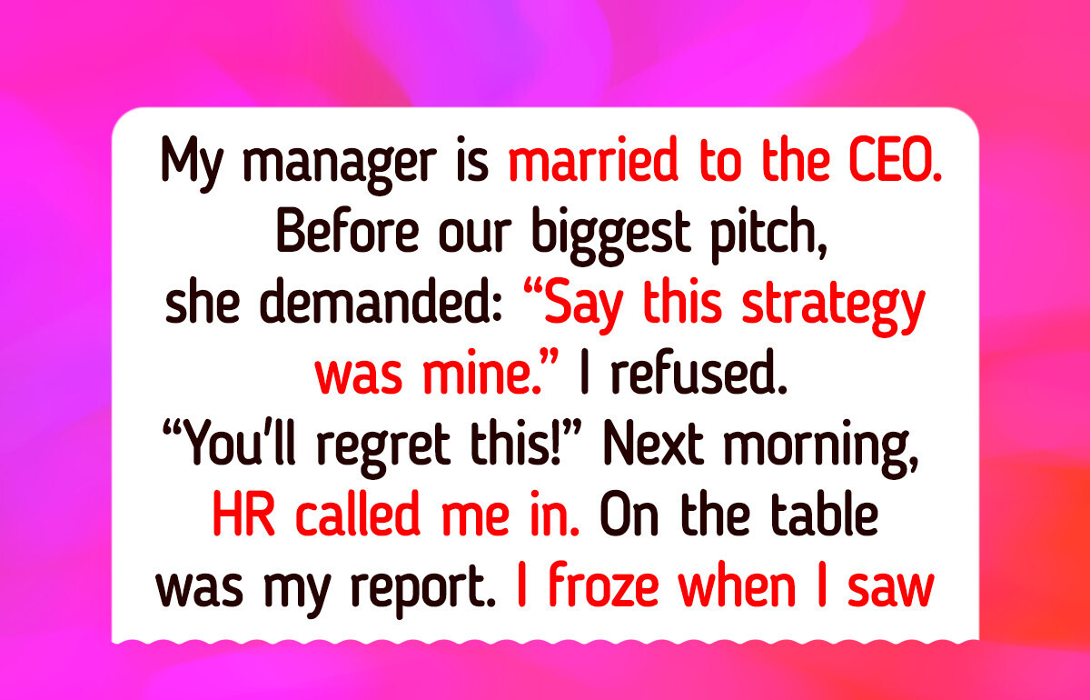 I Refuse to Lie for My Boss, Even Though Her Husband Runs the Company