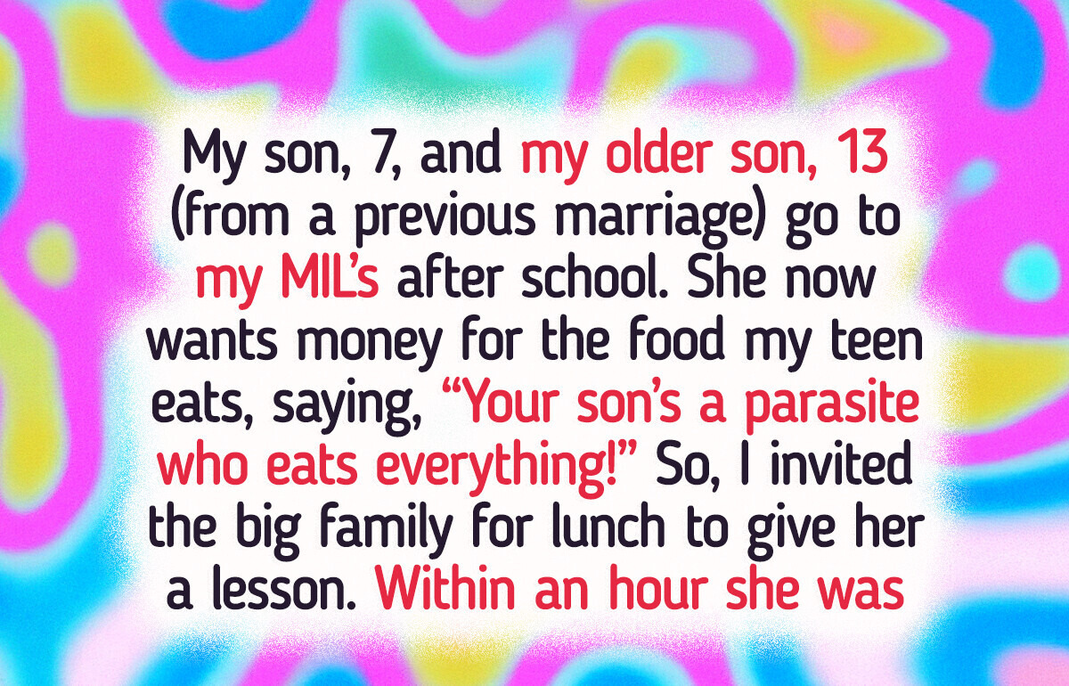 My MIL Refused to Feed My Son for Free My MIL Refused to Feed My Son for Free