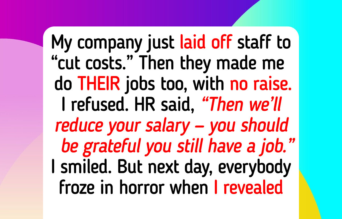 I Refused Extra Work, and Now HR Is Cutting My Salary