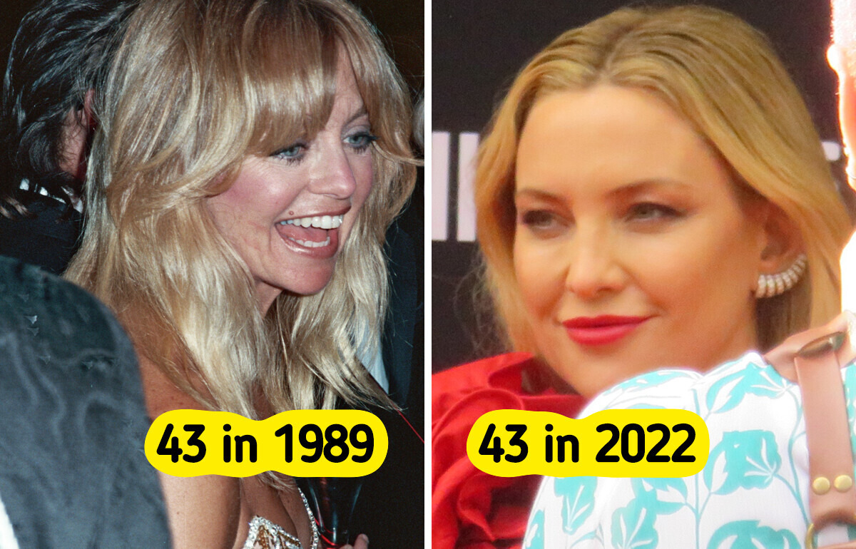 10 Star Moms and Daughters at the Same Age, Like Goldie Hawn and Kate Hudson at 43