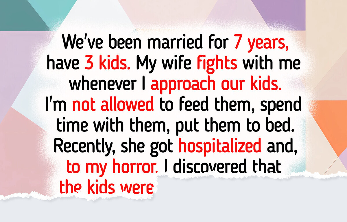 I’m Married, but My Wife Forbade Me to Approach Our Kids Like I’m a Stranger