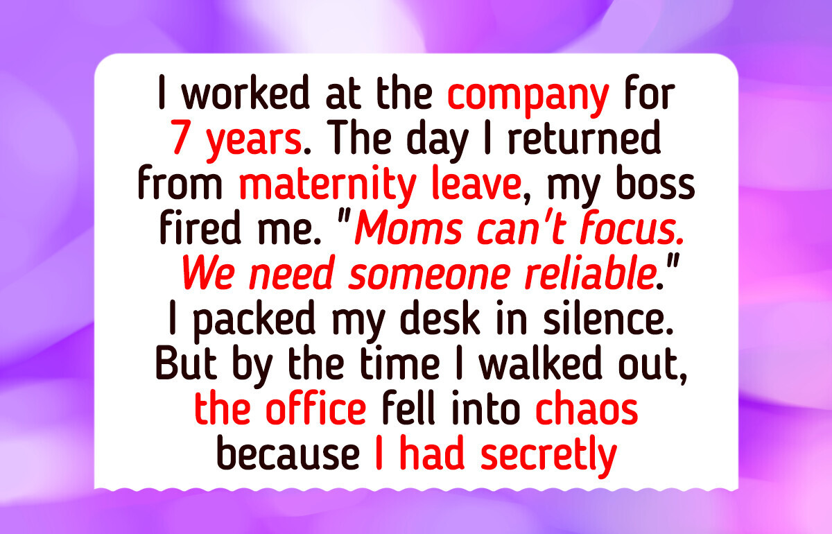 I Lost My Job After Maternity Leave to My Replacement, They Didn’t Expect My Revenge