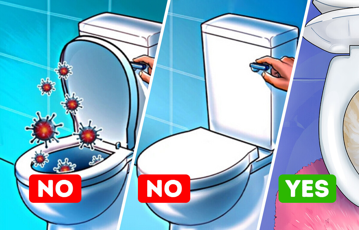 How to Stop Nasty Germs From Spreading After Flushing, a New Study Reveals