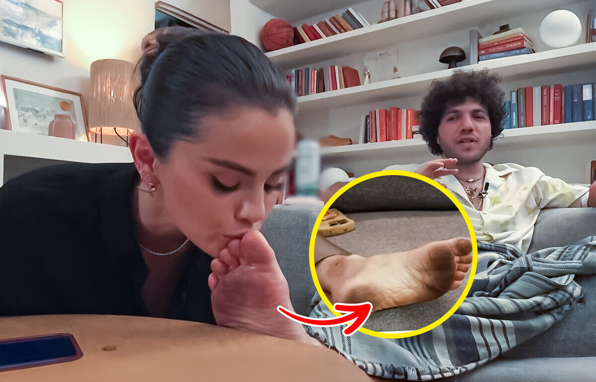“Why Is She Embarrassing Herself?” Selena Gomez Kisses Her Husband’s Dirty Foot, Leaving Fans Shocked and Divided