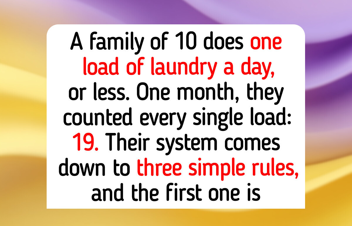 19 Loads of Laundry a Month: 11 Parenting Routines of Families With 6+ Kids