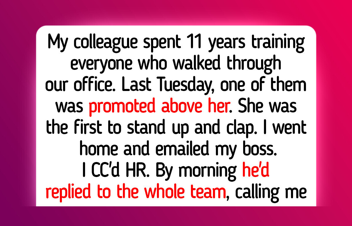 I Refuse to Stay Silent After My Boss Denied the Kindest Person in Our Office a Promotion—HR Got Involved