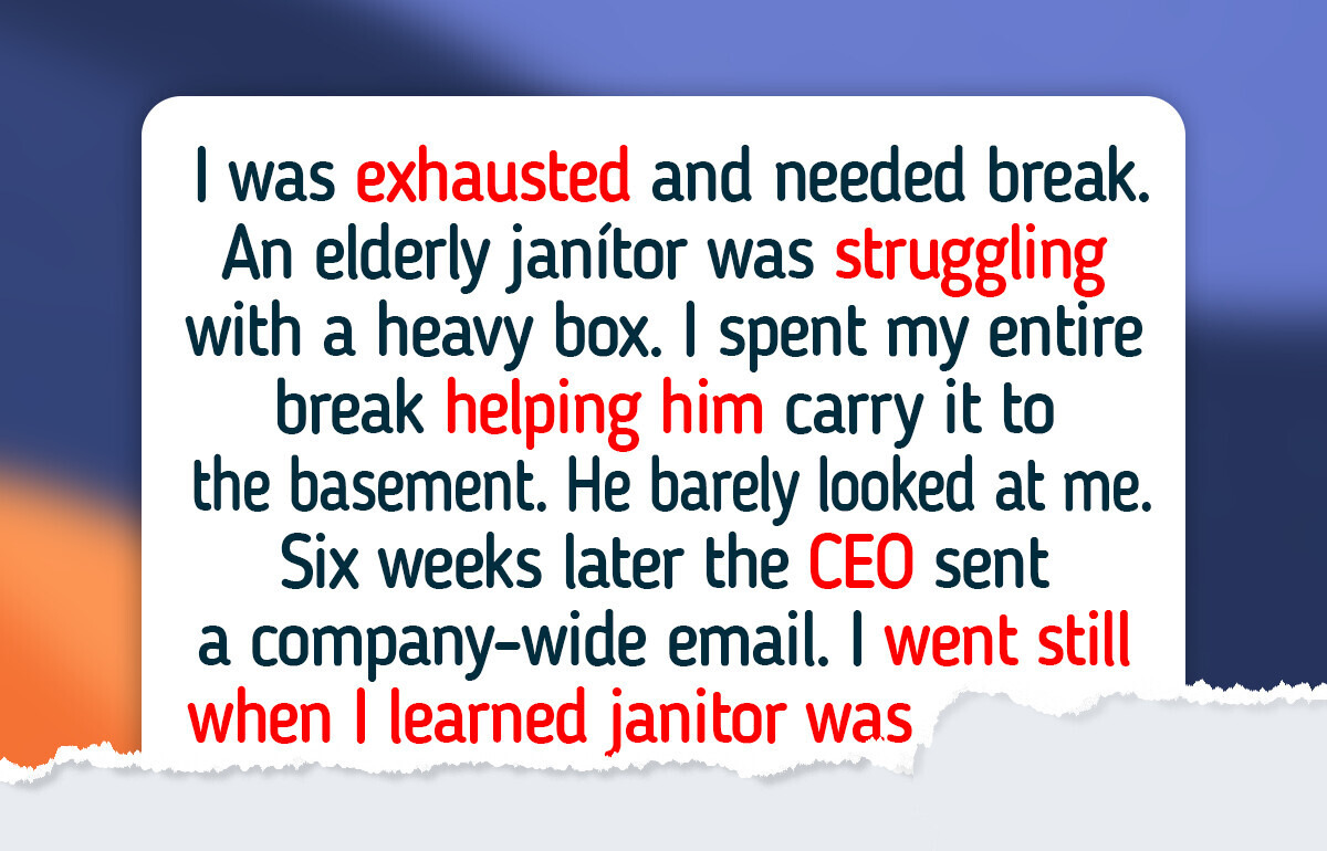 10 Times a Coworker’s Simple Kindness Act Left a Lasting Mark