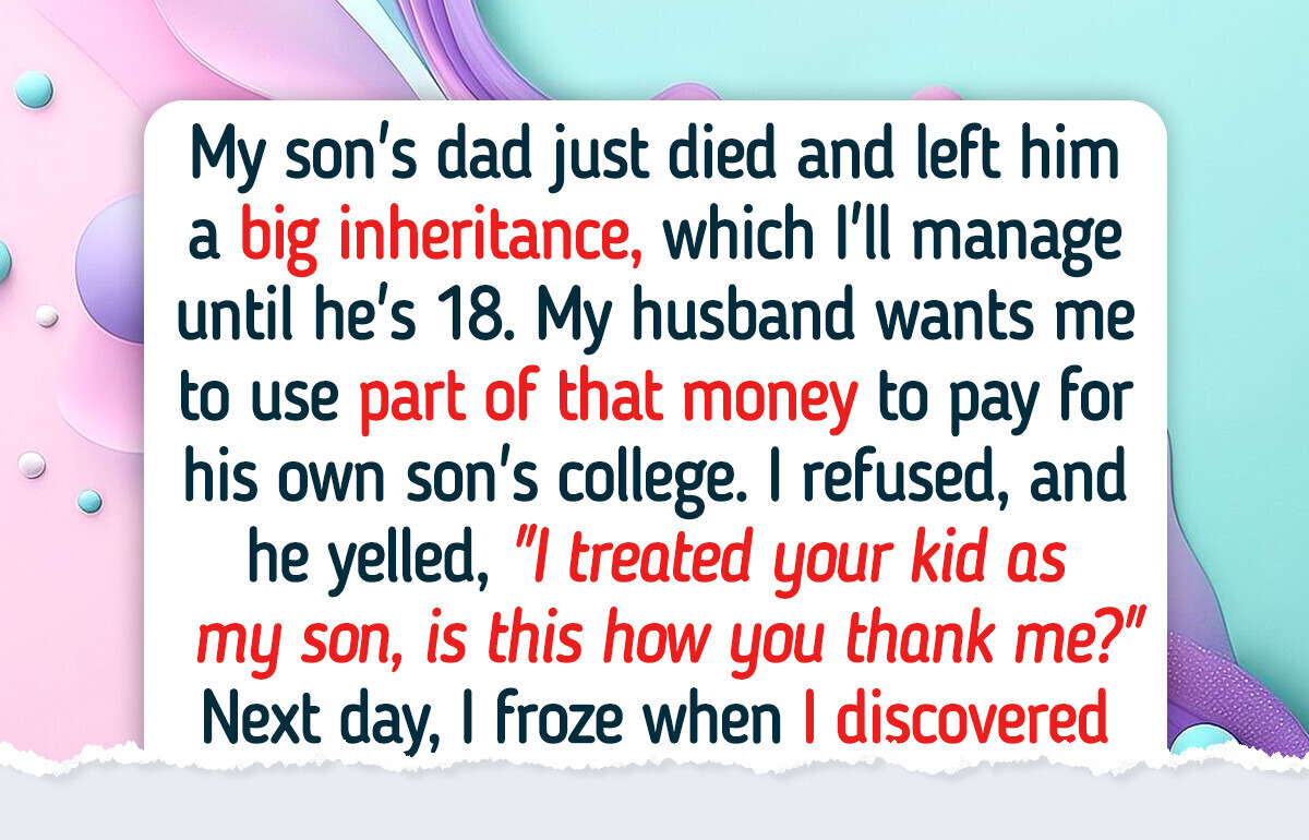 I Refused to Share My Son’s Inheritance With My Stepson—My Husband Made Me Pay I Refused to Share My Son’s Inheritance With My Stepson—My Husband Made Me Pay