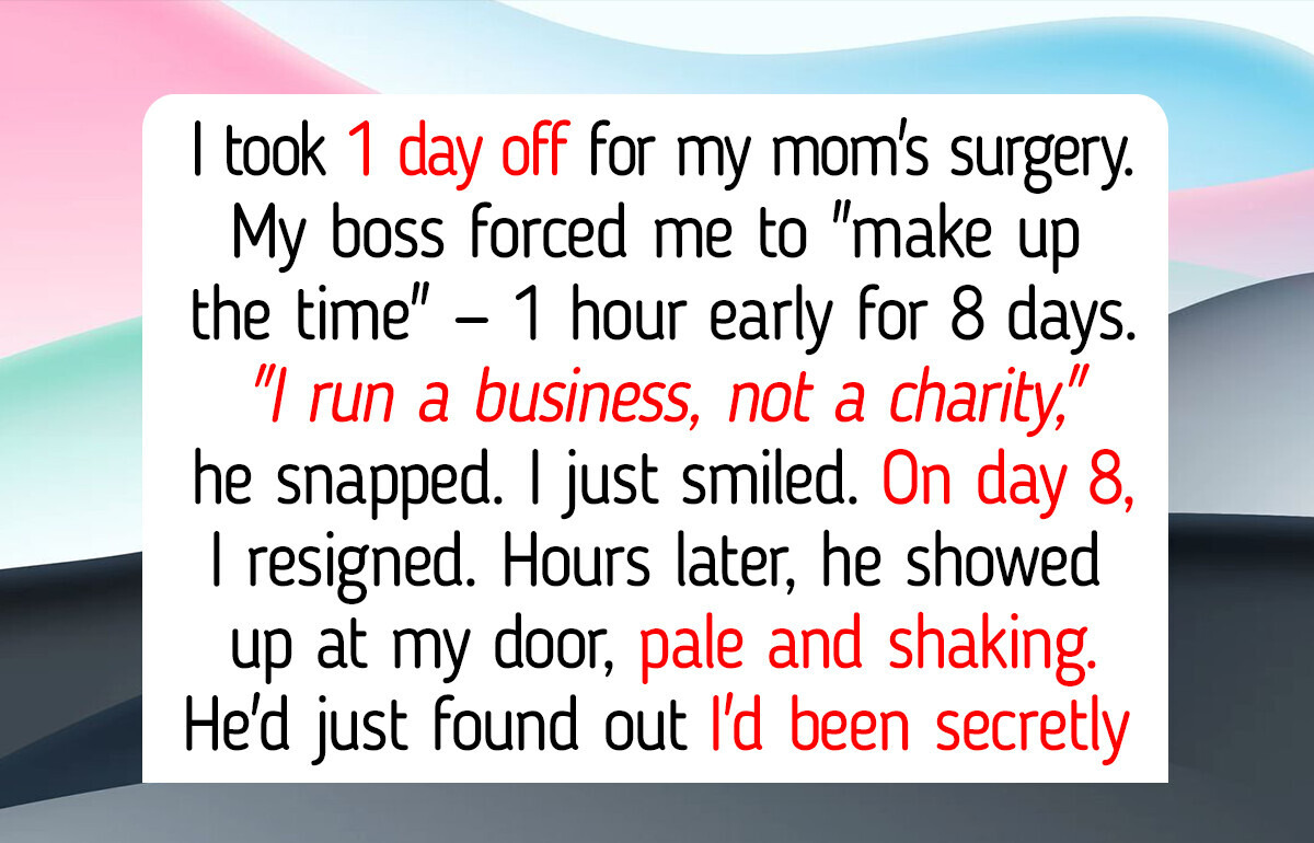 I Quit After My Boss Punished Me for Attending My Mom’s Surgery