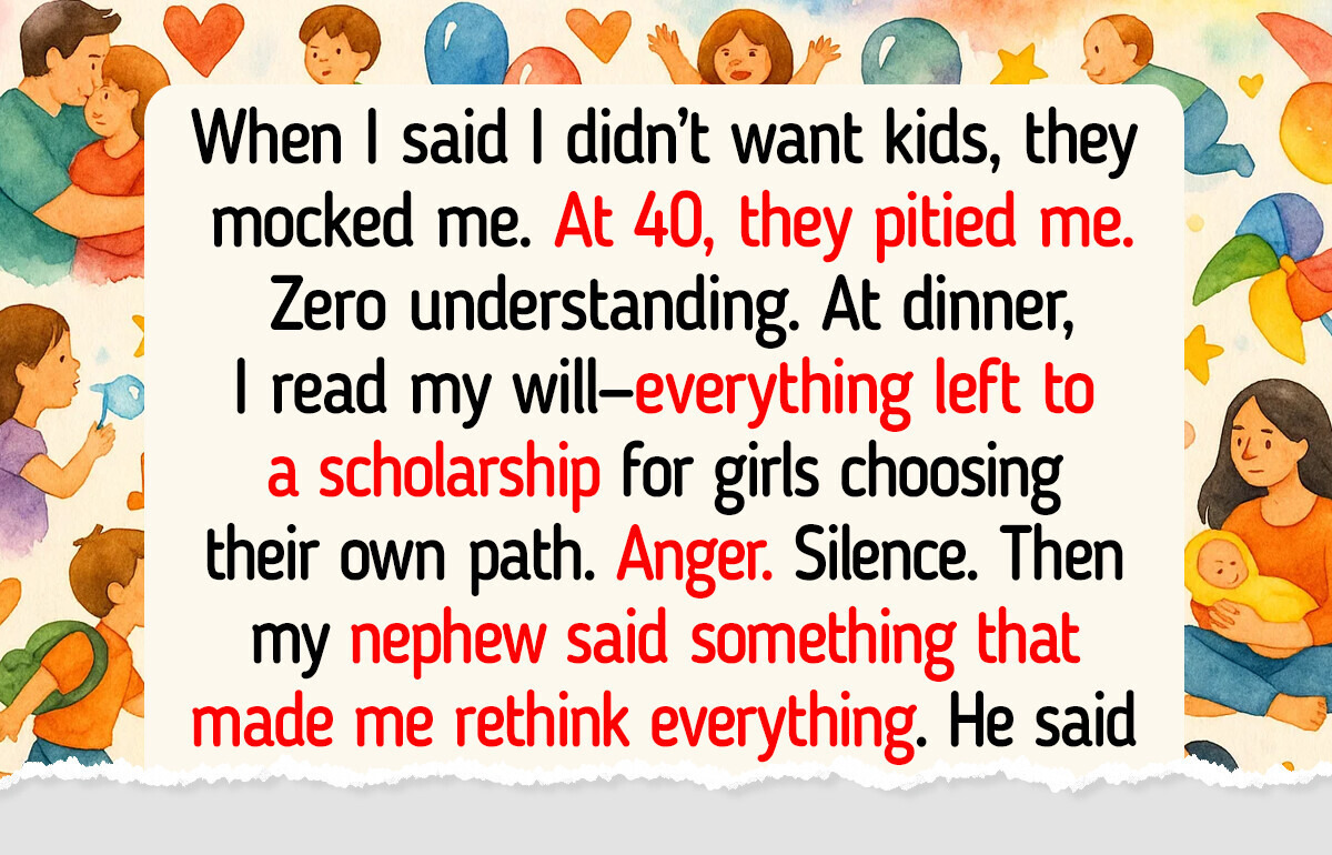 I’m Child-Free—And My Will Was the Plot Twist My Family Didn’t See Coming
