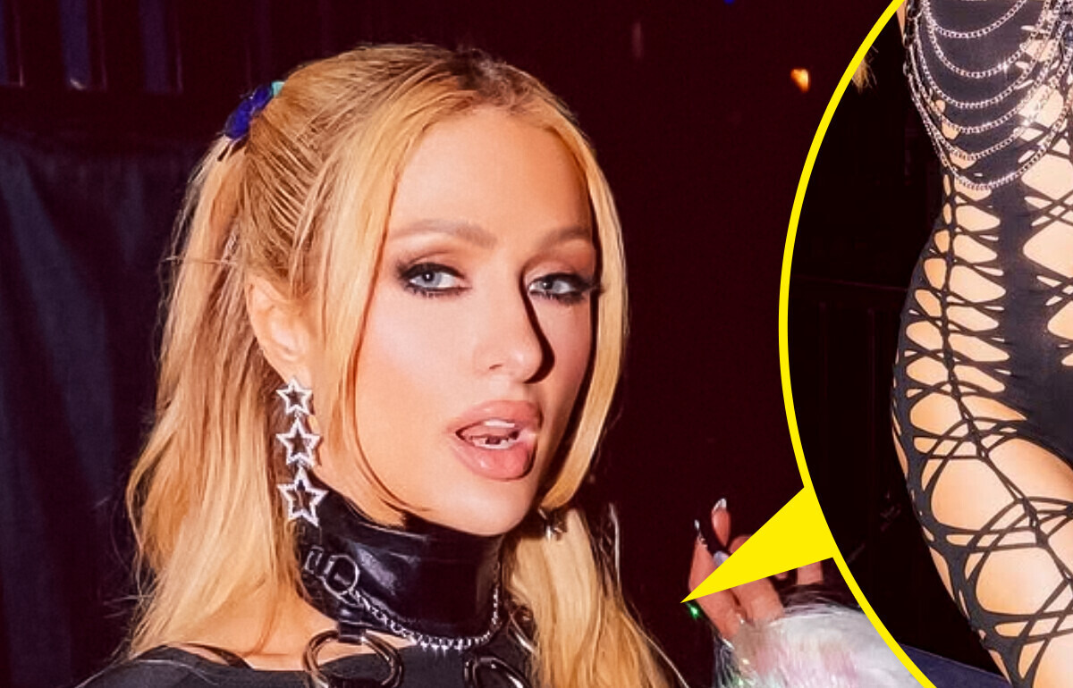 Paris Hilton Creates Stir in Naked Catsuit, Leaving Fans Asking the Same Question