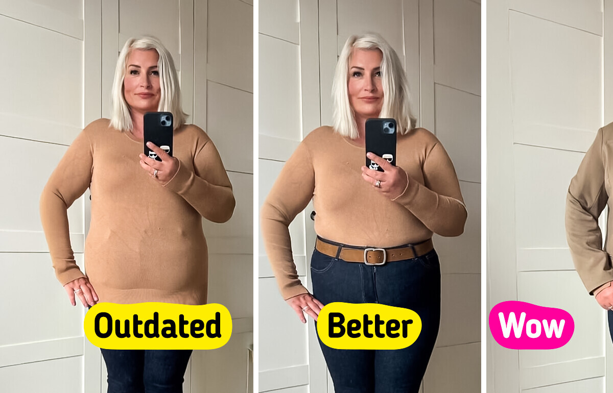 A Woman Shows Small Tweaks to Dodge Common Fashion Mistakes