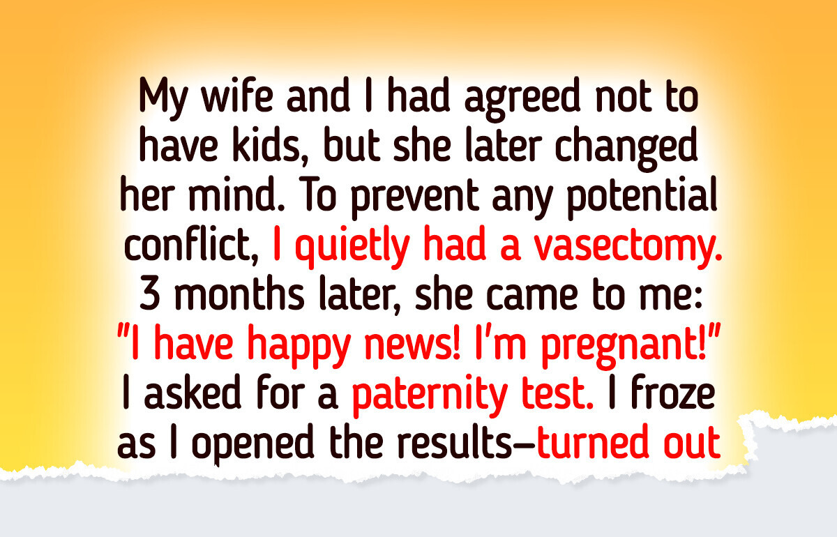 My Wife Just Announced She’s Pregnant—But I’ve Been Sterile for Months