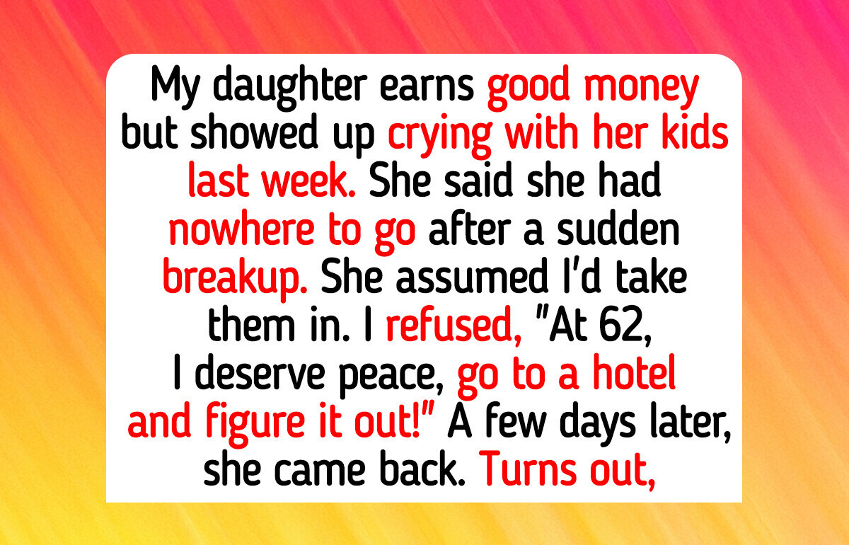 I Refuse to Let My Grandkids Stay With Me, I Already Did My Part as a Mother