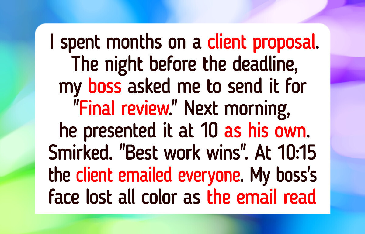 12 Employees Who Outsmarted Their Toxic Bosses Without Breaking a Single Rule