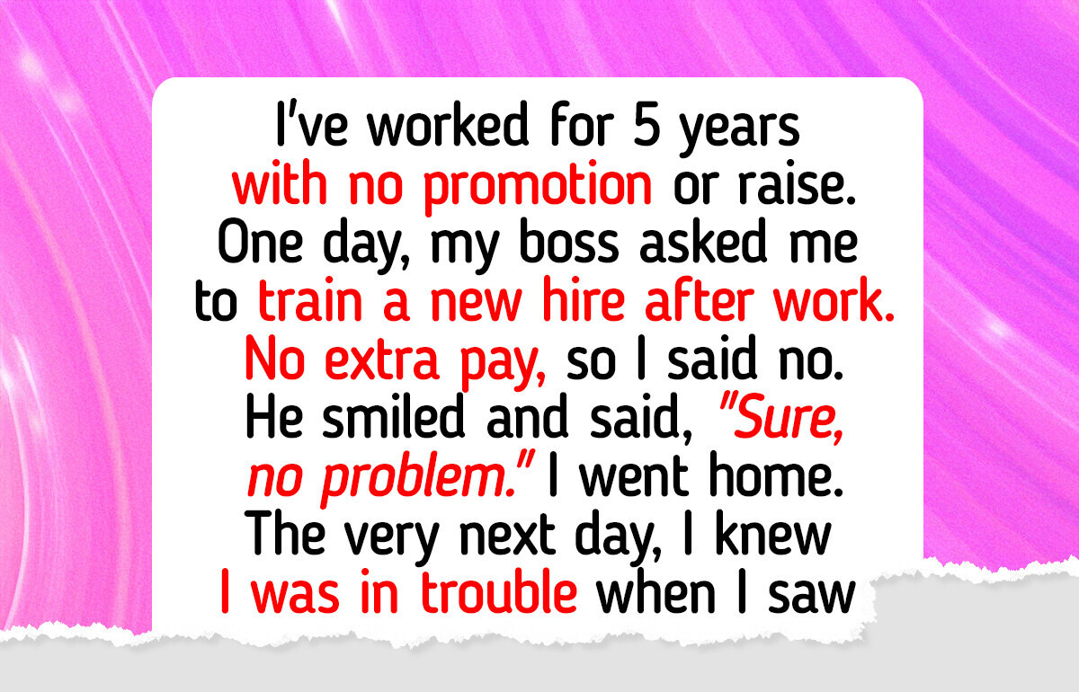 I Refused to Train a New Hire for Free—I’m Not Here to Be Exploited