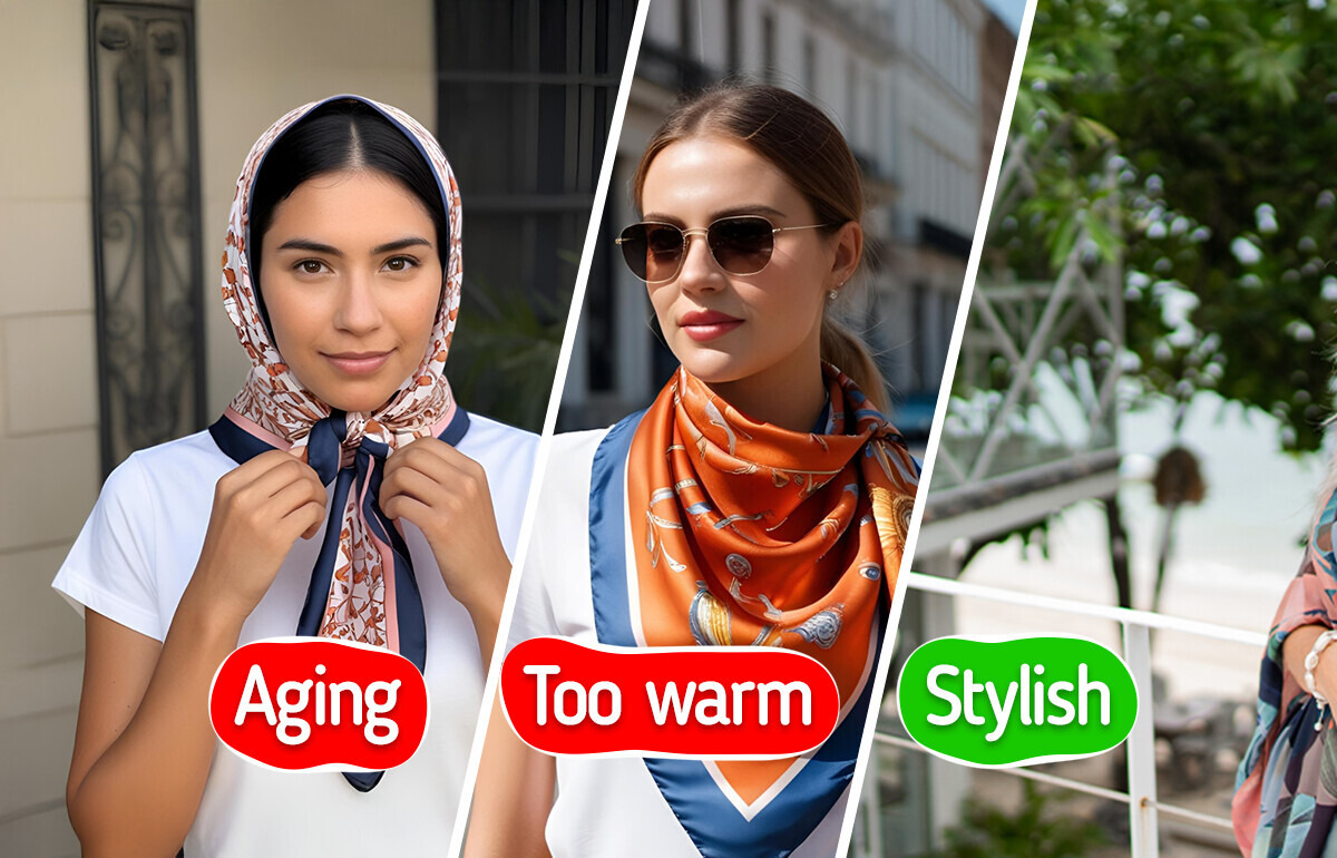 8 Chic Scarf Styles That Can Make You Look Elegant Even in Summer 8 Chic Scarf Styles That Can Make You Look Elegant Even in Summer