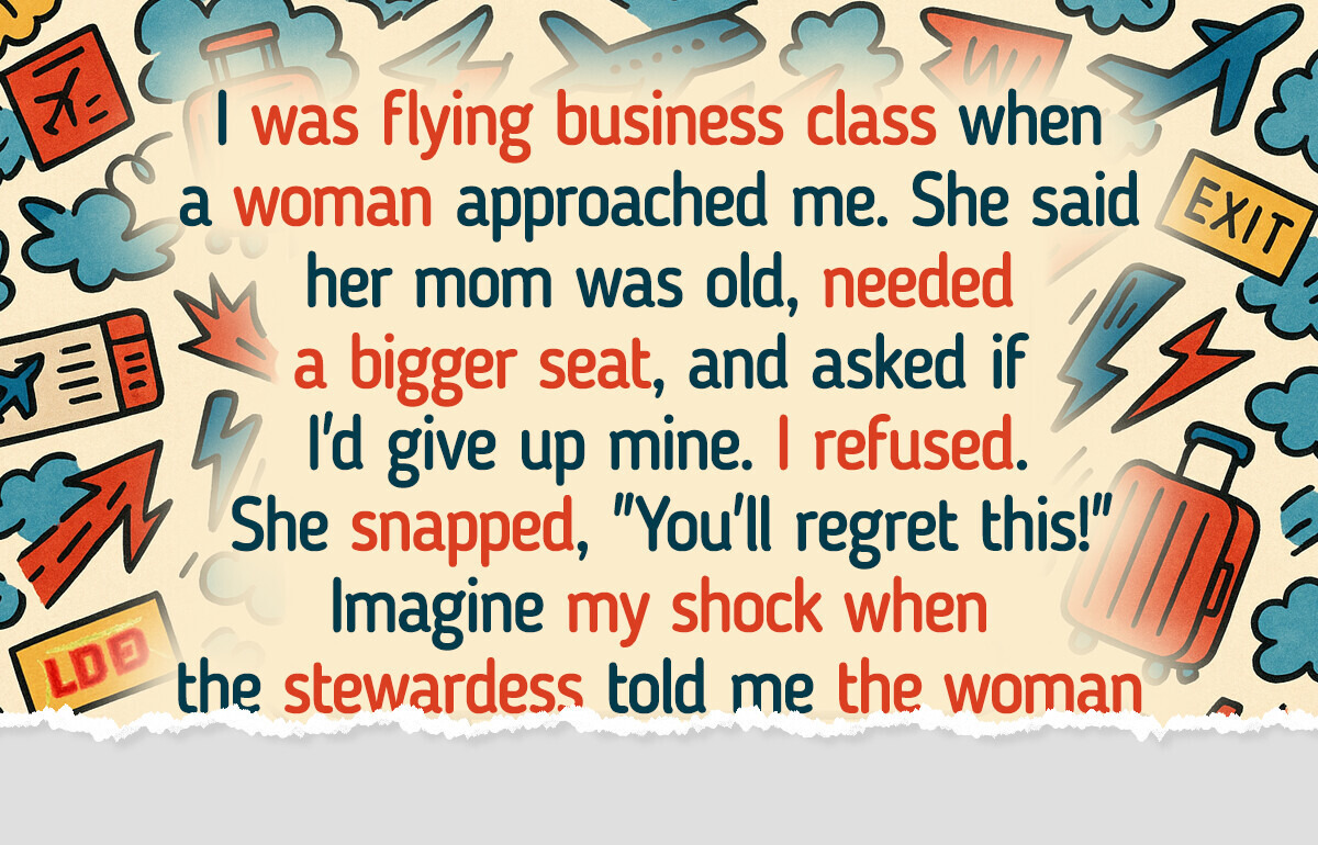 I Refused to Give Up My Seat to an Old Woman—My Money, My Choice