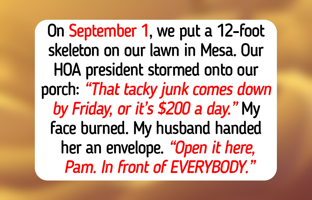 Retired Arizona Grandparents Put Up Halloween 60 Days Early and Brought Their Street Happiness It Didn’t See Coming