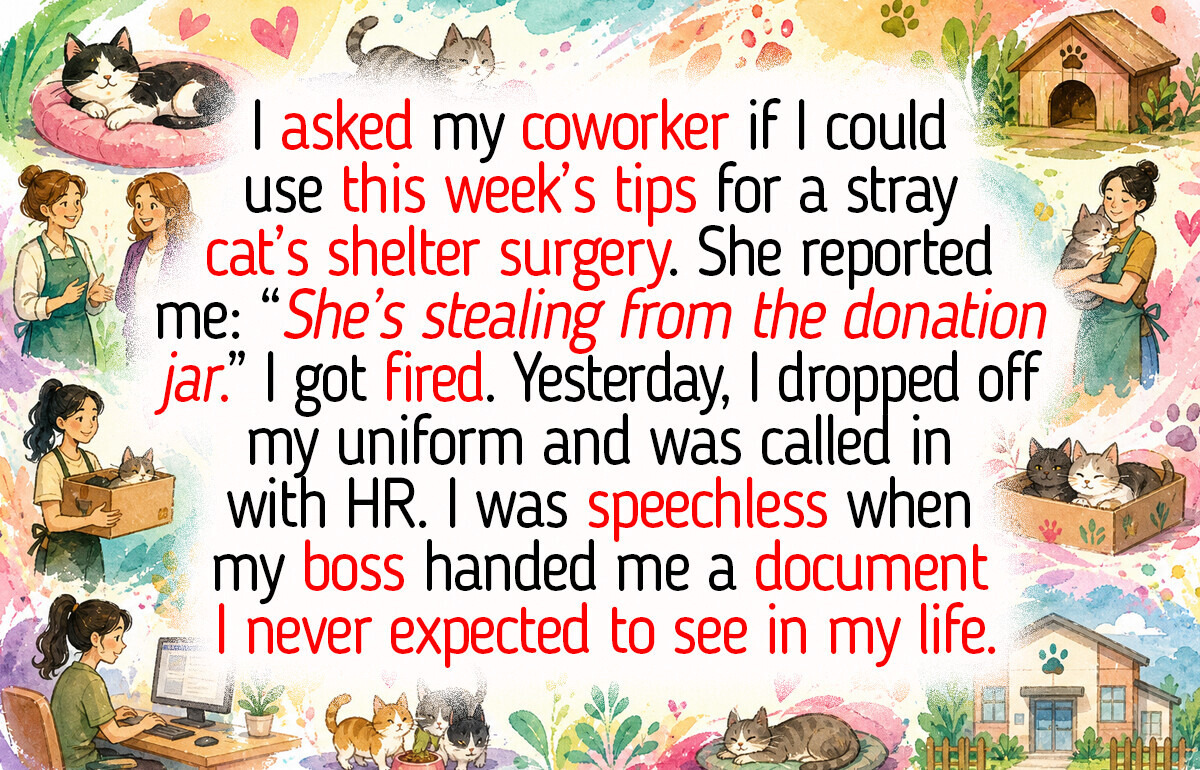 Central Texas Animal Shelter Volunteer Showed Compassion for a Stray Cat, Coworker Reported Her and She Got Fired. Within 2 Days, Her Boss Handed Her a Letter